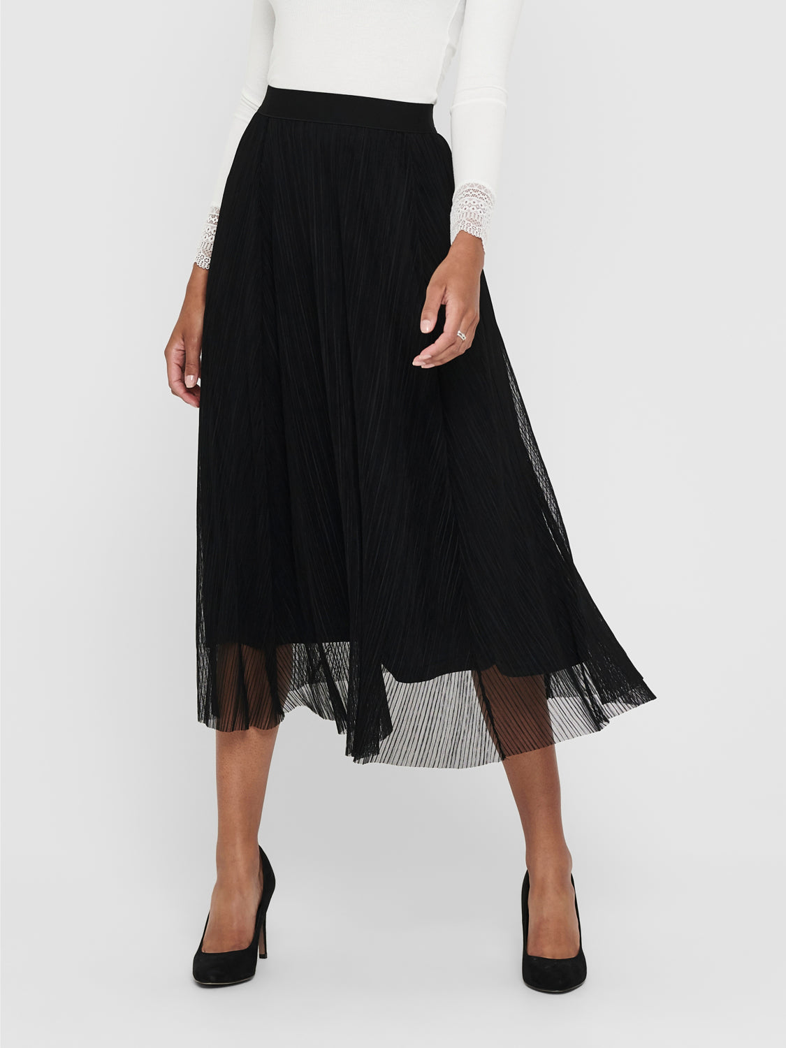 ONLLAVINA Skirt - Sort